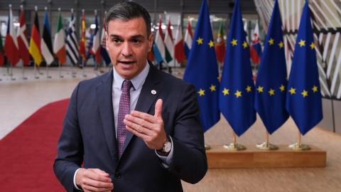 El presidente del Gobierno, Pedro Sánchez