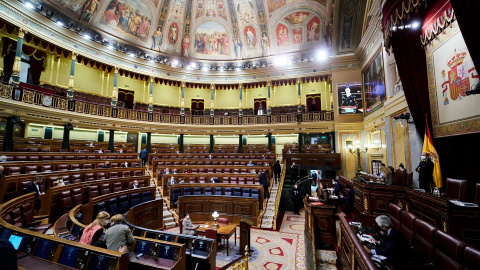 21/12/2021 Vista general de una sesión plenaria en el Congreso de los Diputados 21/12/2021 Vista general de una sesión plenaria en el Congreso de los Diputados