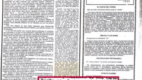 José María Aznar con solo 16 años provocó un estrépito de yugos y flechas al apoyar la falange independiente José María Aznar con solo 16 años provocó un estrépito de yugos y flechas al apoyar la falange independiente