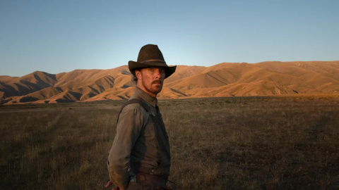 Una imagen de Benedict Cumberbatch en la película 'El poder del perro'. Una imagen de Benedict Cumberbatch en la película 'El poder del perro'.