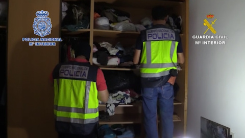 Policía en la operación Candela - Narh. / Policía Policía en la operación Candela - Narh. / Policía