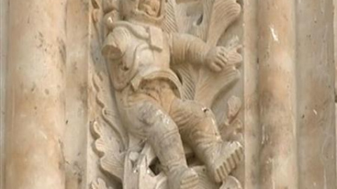 El astronauta manco de la Catedral de Salamanca El astronauta manco de la Catedral de Salamanca