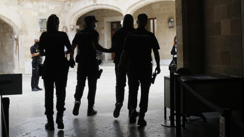 Interior de la Audiencia Provincial de Baleares. Interior de la Audiencia Provincial de Baleares.
