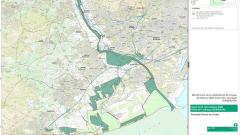 Mapa de les ZEPA Mapa de les ZEPA