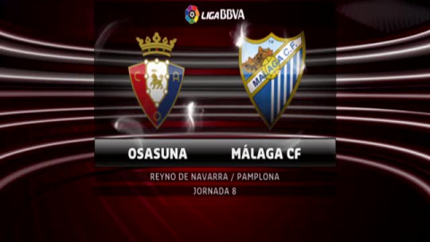 OSASUNA 3 - MÁLAGA 0 OSASUNA 3 - MÁLAGA 0