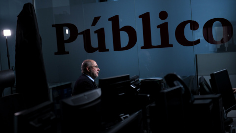 El exvicepresidente de Castilla y León, durante la entrevista.