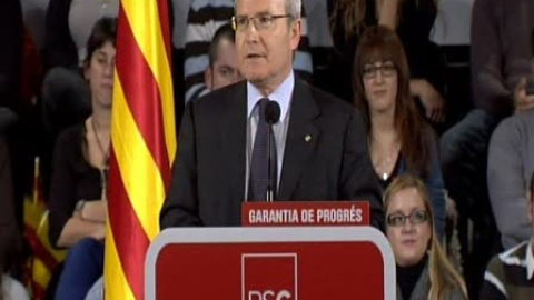 Montilla contra el pacto de CIU y PP Montilla contra el pacto de CIU y PP