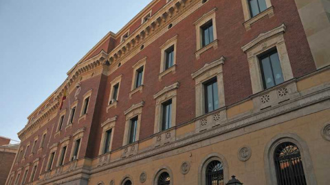 Fachada del Tribunal de Cuentas. Fachada del Tribunal de Cuentas.
