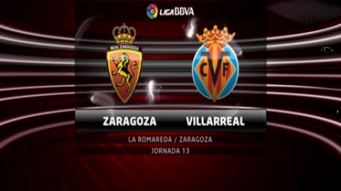 ZARAGOZA 0 - VILLARREAL 3 ZARAGOZA 0 - VILLARREAL 3