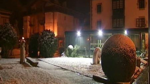 El temporal de nieve cubre de blanco Vitoria El temporal de nieve cubre de blanco Vitoria