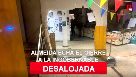 Almeida echa el cierre a la Ingobernable Almeida echa el cierre a la Ingobernable