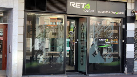 Local de casas de apuestas. Local de casas de apuestas.