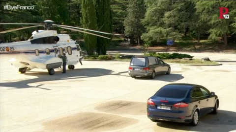 Todo preparado para trasladar los restos de Franco en helicóptero