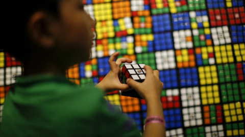 El cubo de Rubik cumple 45 años. / REUTERS El cubo de Rubik cumple 45 años. / REUTERS