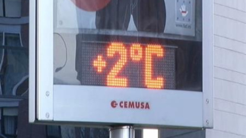 Una masa de aire frío entra en la península Una masa de aire frío entra en la península