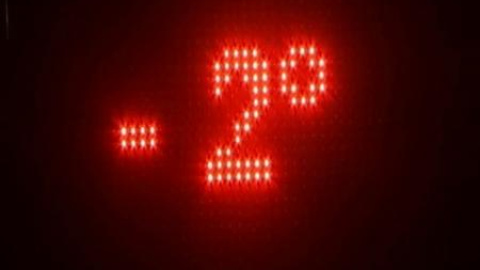 Una ola de frío seco congela los termómetros Una ola de frío seco congela los termómetros