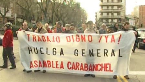 Manifestación en Carabanchel contra el 'Pensionazo' Manifestación en Carabanchel contra el 'Pensionazo'