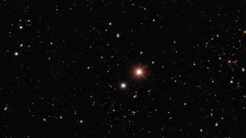 Imagen tomada del cometa Bernardinelli-Bernstein desde el Cerro Tololo Inter-American Observatory (CTIO). Imagen tomada del cometa Bernardinelli-Bernstein desde el Cerro Tololo Inter-American Observatory (CTIO).