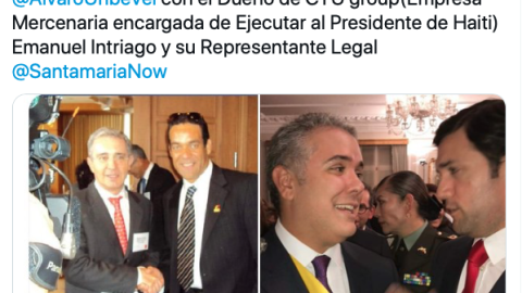 Uribe y Duque con CTU Uribe y Duque con CTU