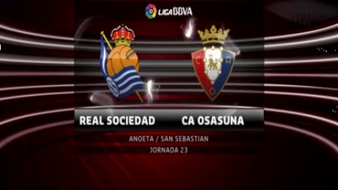 REAL SOCIEDAD 1 - OSASUNA 0 REAL SOCIEDAD 1 - OSASUNA 0