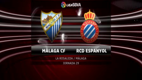 MÁLAGA 2 - ESPANYOL 0 MÁLAGA 2 - ESPANYOL 0