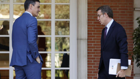 Pedro Sánchez, Alberto Núñez Feijóo Pedro Sánchez, Alberto Núñez Feijóo