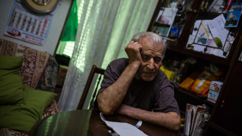 Francisco Rodríguez, en Lavapiés. / JAIRO VARGAS Francisco Rodríguez, en Lavapiés. / JAIRO VARGAS