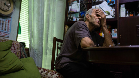 Francisco Rodríguez, en Lavapiés. / JAIRO VARGAS Francisco Rodríguez, en Lavapiés. / JAIRO VARGAS