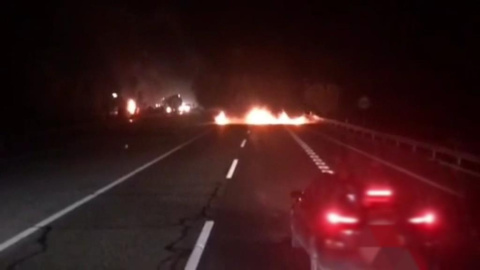 CDR cortan la A-2 en Alcoletge (Lleida) - @CDRPONENT CDR cortan la A-2 en Alcoletge (Lleida) - @CDRPONENT