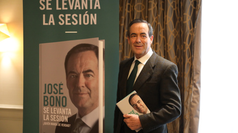 El exministro socialista y expresidente del Congreso, José Bono, durante la presentación de su libro 'Se levanta la sesión. ¿Quién manda de verdad?', en Madrid. E.P./ Marta Fernández El exministro socialista y expresidente del Congreso, José Bono, durante la presentación de su libro 'Se levanta la sesión. ¿Quién manda de verdad?', en Madrid. E.P./ Marta Fernández