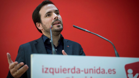 11/11/2019.- El coordinador federal de IU, Alberto Garzón, durante la rueda de prensa para analizar los resultados de las elecciones generales del 10N, tras la reunión de la Comisión Colegiada Federal de la formación - EFE/Luca Piergiovanni 11/11/2019.- El coordinador federal de IU, Alberto Garzón, durante la rueda de prensa para analizar los resultados de las elecciones generales del 10N, tras la reunión de la Comisión Colegiada Federal de la formación - EFE/Luca Piergiovanni