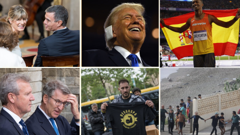 Imágenes de algunas de las noticias destacadas durante el verano. Imágenes de algunas de las noticias destacadas durante el verano.