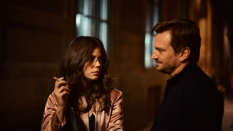 Los actores Guillermo Pfening y Laia Costa en 'Foodie Love' Los actores Guillermo Pfening y Laia Costa en 'Foodie Love'