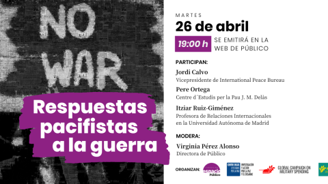 Espacio Público | Respuestas pacifistas a la guerra Espacio Público | Respuestas pacifistas a la guerra
