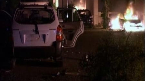 Los partidarios de Gadafi desatan su ira Los partidarios de Gadafi desatan su ira