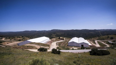 Vista del Centro de Almacenamiento de Residuos Nucleares de El Cabril, en Córdoba. EFE Vista del Centro de Almacenamiento de Residuos Nucleares de El Cabril, en Córdoba. EFE