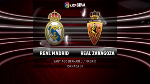 REAL MADRID 2 - ZARAGOZA 3 REAL MADRID 2 - ZARAGOZA 3