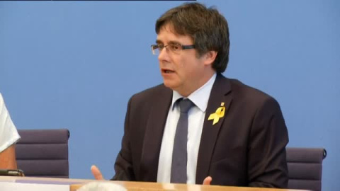 Puigdemont: "No voy a tardar 20 aÃ±os en pisar suelo catalÃ¡n"