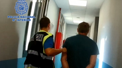 Imagen del detenido. POLICÍA NACIONAL Imagen del detenido. POLICÍA NACIONAL