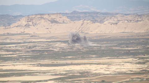 Ejercicio militar reciente - Plataforma Bardenas Libres 2018 Ejercicio militar reciente - Plataforma Bardenas Libres 2018