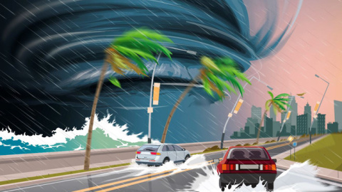 La crisis climática intensificará la frecuencia de fenómenos extremos como los huracanes. / José Antonio Peñas (SINC) La crisis climática intensificará la frecuencia de fenómenos extremos como los huracanes. / José Antonio Peñas (SINC)