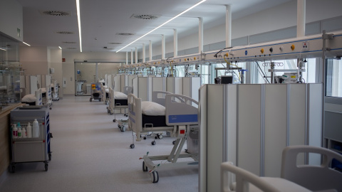 29/04/2022. Imagen del Hospital Moisès Broggi en Sant Joan Despí, a 20/04/2021. 29/04/2022. Imagen del Hospital Moisès Broggi en Sant Joan Despí, a 20/04/2021.