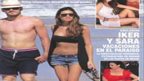 Sara e Iker portada de revista Sara e Iker portada de revista