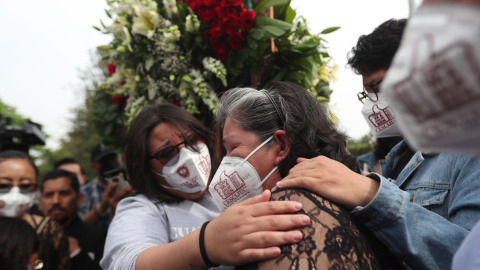 Familiares de afectados y victimas del accidente del Sistema de Transporte Colectivo (Metro), a 3 de mayo de 2022. Familiares de afectados y victimas del accidente del Sistema de Transporte Colectivo (Metro), a 3 de mayo de 2022.