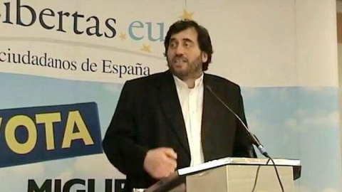 Manuel Bofill, exsecretario general de Cs, en un acto con Libertas en 2009. Manuel Bofill, exsecretario general de Cs, en un acto con Libertas en 2009.
