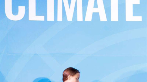 La joven activista sueca Greta Thunberg participa en la Cumbre de Acción Climática organizada por la ONU en septiembre de 2019. (EFE) La joven activista sueca Greta Thunberg participa en la Cumbre de Acción Climática organizada por la ONU en septiembre de 2019. (EFE)