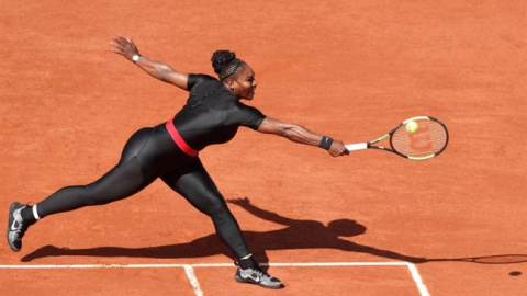 La tenista estadounidense Serena Williams en el último Roland Garros. EFE/Archivo La tenista estadounidense Serena Williams en el último Roland Garros. EFE/Archivo