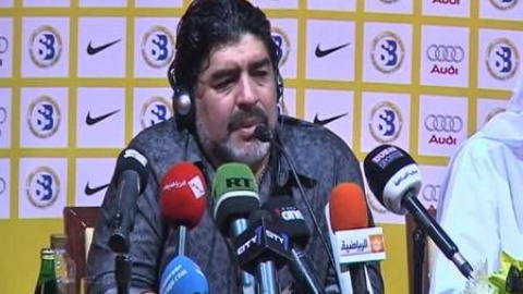 Maradona: "Mourinho es el mejor" Maradona: "Mourinho es el mejor"