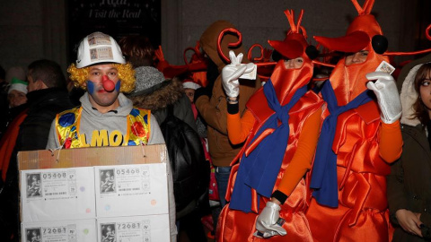 Todo está listo ya en el Teatro Real que acoge en su escenario un año más el Sorteo Extraordinario de la Lotería de Navidad a partir de las nueve de la mañana. /EFE Todo está listo ya en el Teatro Real que acoge en su escenario un año más el Sorteo Extraordinario de la Lotería de Navidad a partir de las nueve de la mañana. /EFE
