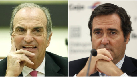 Los presidentes de Foment del Treball, Joaquim Gay de Montellà (i.), y de Cepyme, Antonio Garamendi (d.). EFE Los presidentes de Foment del Treball, Joaquim Gay de Montellà (i.), y de Cepyme, Antonio Garamendi (d.). EFE